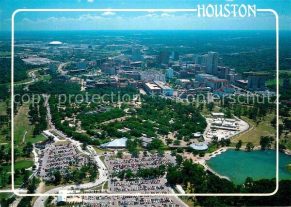 Houston  Texas USA Fliegeraufnahme