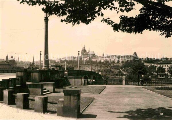 Prag Prahy Prague Teilansicht Schloss