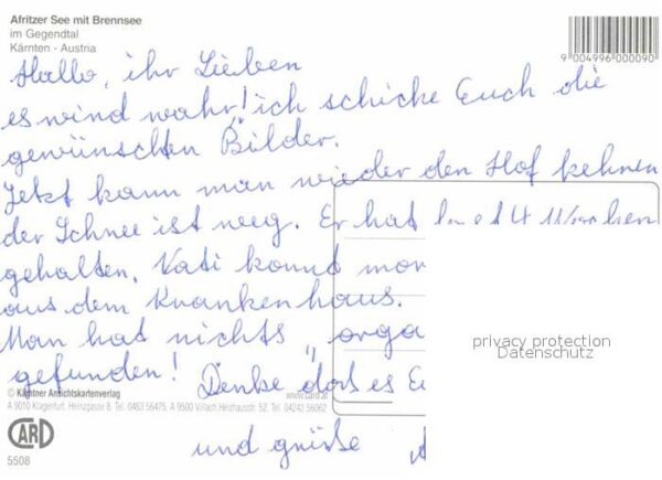 Afritz See Fliegeraufnahme Brennsee – Bild 2