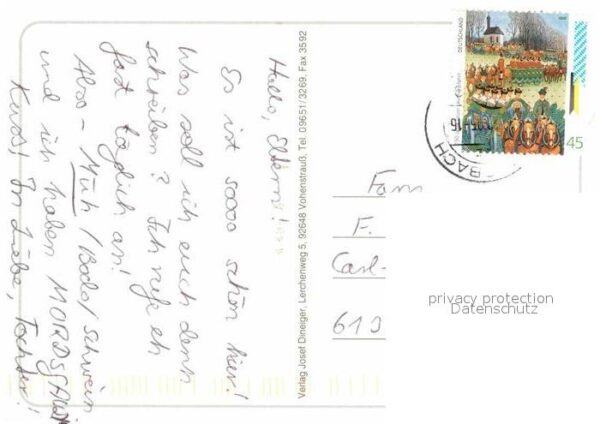 Moosbach Sulzberg Panorama Burgtreswitz Wieskirche Tröbes – Bild 2