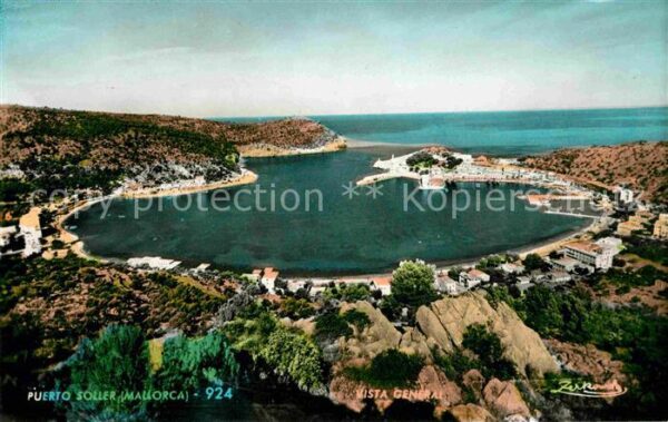 Puerto Soller Mallorca Fliegeraufnahme