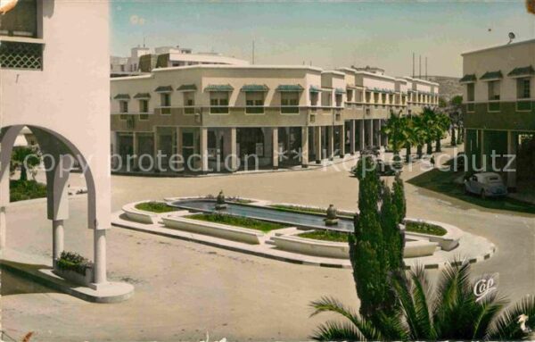 Agadir Rue Nicolas Paquet et la Place de l_Hot