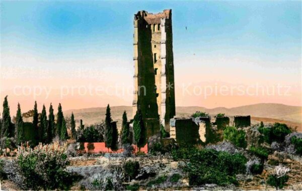 Tlemcen Ruines de Monsourah Le Minaret
