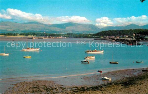 Bangor Wales Menai Straits and the Pier