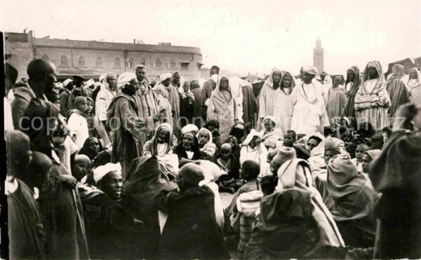 Maroc Marokko Scenes et Types Conteur Arabe