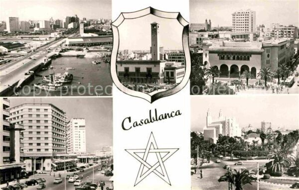 Casablanca Le Port Les Services Municipaux Avenue