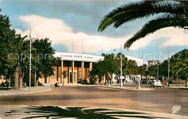 Fes Fez Maroc La Grande Poste et Hotel de la Police