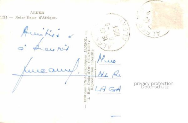 Alger Algerien Notre Dame d_Afrique – Bild 2