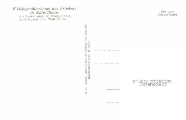 Koeln Rhein Weltjugendherberge des Friedens – Bild 2