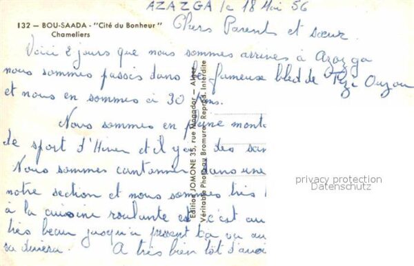 Bou Saada Cite du Bonheur Chameliers – Bild 2