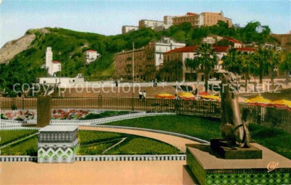 Philippeville Algerien La Place Marque