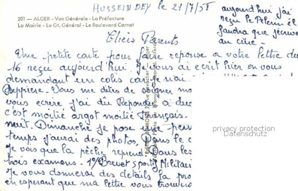 Alger Algerien La Prefecture la Mairie Le Gt General L – Bild 2