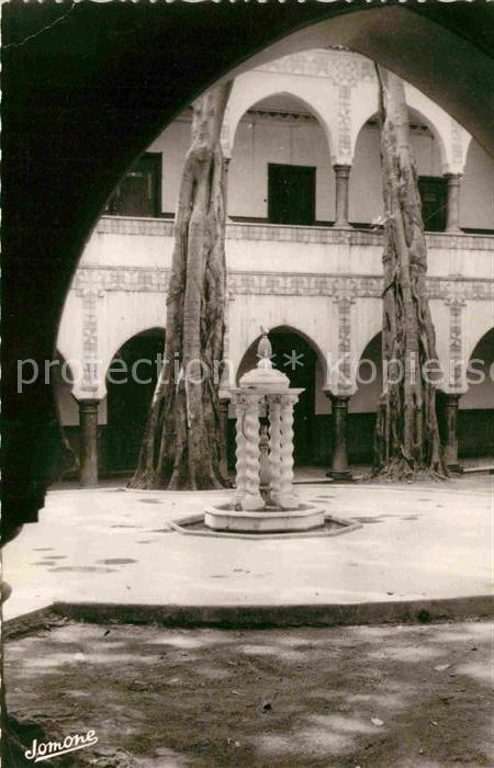 Alger Algerien Cercle Militaire Cour Mauresque