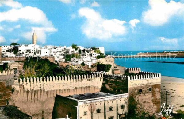 Rabat Marokko Vue generale des Oudaias