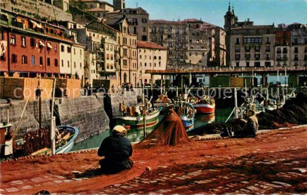 San Sebastian  Pais Vasco ES Le port des pecheurs