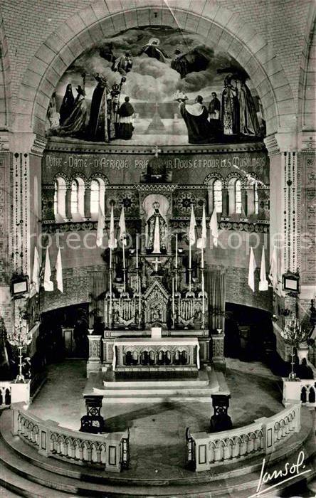 Alger Algerien Notre Dame d_Afrique Interieur de la Ba