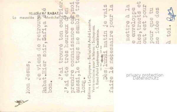 Rabat Marokko Le mausolee du Marechal – Bild 2