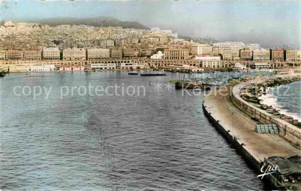 Alger Algerien Un Coin du Port