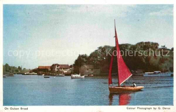 Norwich UK On Oulton Broad