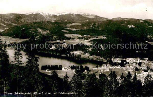 Titisee mit Feldberg
