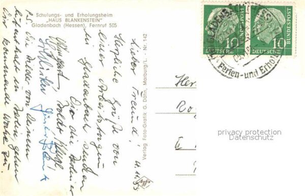 Gladenbach Erholungsheim Haus Blankenstein – Bild 2