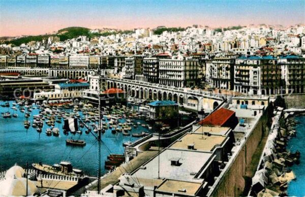 Alger Algerien Vue generale sur le centre de la ville