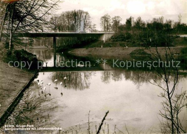 Essen Ruhr Gruga Park Margarethensee mit Lührmannb