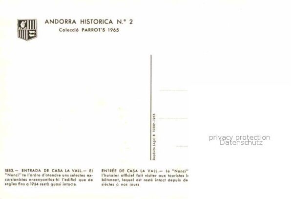 Andorra Coleccio Parrots 1965 – Bild 2