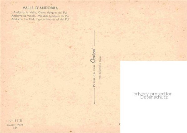 Valls d Andorra Cases tipiques del Pui – Bild 2