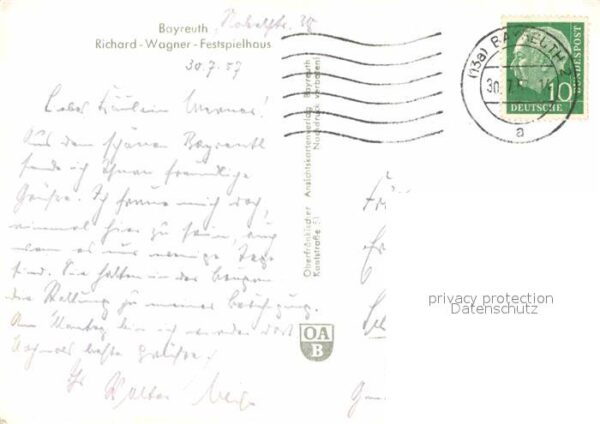 Bayreuth Richard Wagner Festspielhau – Bild 2