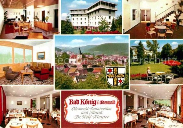 Bad Koenig Odenwald Sanatorium und Klinik Dr Wolf Zimper Te