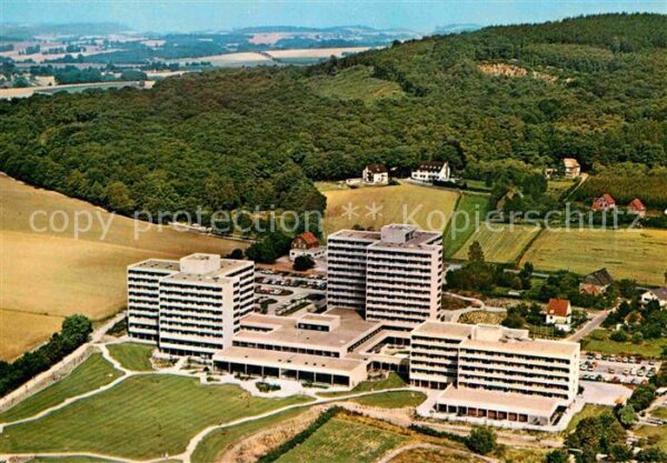 Bad Salzuflen Kliniken am Burggraben Fliegeraufnahme