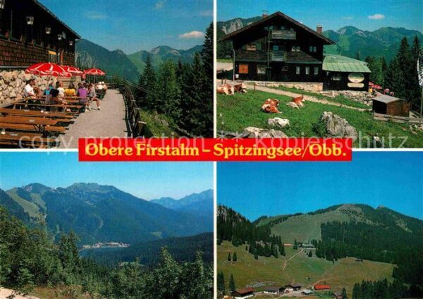 Schliersee Obere Firstalm Spitzingsee Panorama