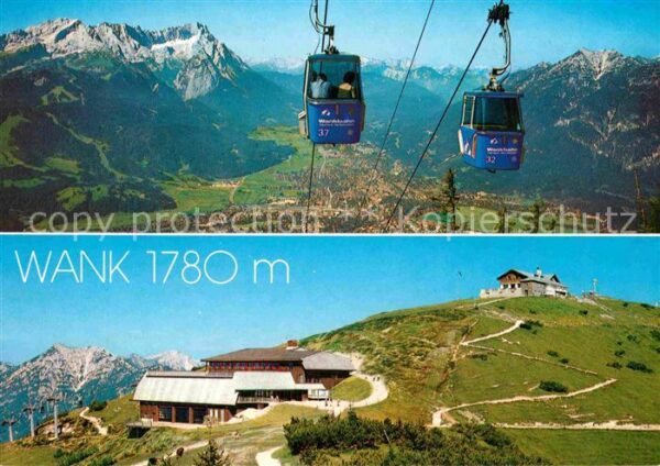 Garmisch-Partenkirchen Kleinkabinenbahn Wankhaus Bergstation