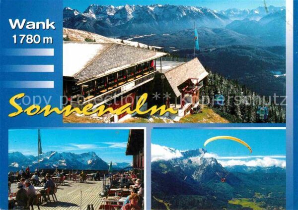 Garmisch-Partenkirchen Aussichts Restaurant Sonnenalm Wank