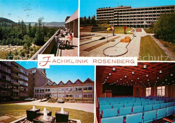 Bad Driburg Fachklinik Rosenberg der LVA Westfalen