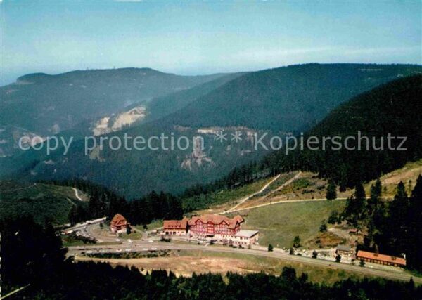 Schwarzwaldhochstrasse Hotel und Kurhaus Ruhestein Fliegeraufn