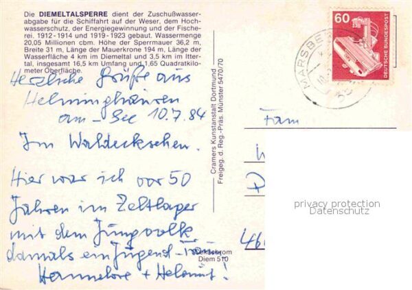 Diemelsee Diemeltalsperre Fliegeraufnahme – Bild 2