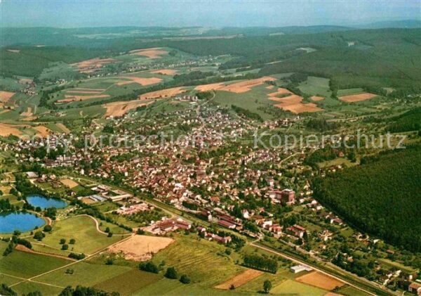 Bad Koenig Odenwald Fliegeraufnahme