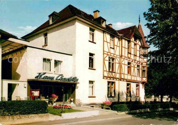 Bad Salzhausen Hessisches Staatsbad Haus Charlotte