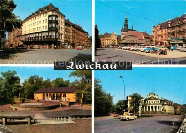 Zwickau Sachsen Rinkkaffee Markt Freilichtbühne Milchba