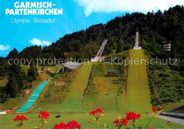 Garmisch-Partenkirchen Olympia Skistadion mit Schanzen