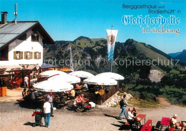 Hindelang Berggasthaus und Rodlerhüttn Gletschers