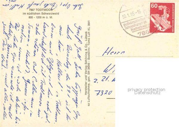 Todtmoos Fliegeraufnahme – Bild 2