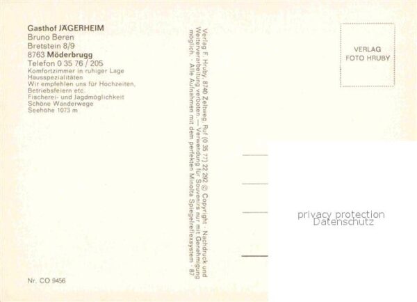 Moederbrugg Gasthof Jaegerheim Teilansichten – Bild 2