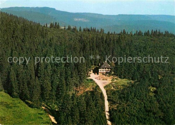 Seebach Ottenhoefen Schwarzwald Darmstädter Hütte Fliegeraufnahme