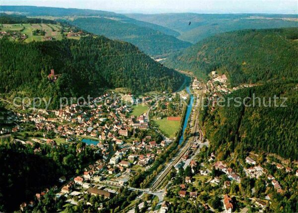 Bad Liebenzell Fliegeraufnahme