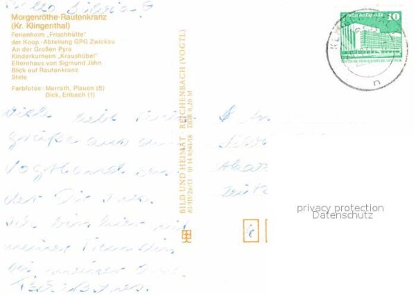 Morgenroethe-Rautenkranz Ferienheim Frischhütte Grosse Pyra Kind – Bild 2