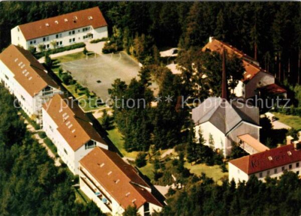 Waldkirch Breisgau Heilstätte für Mädchen Fliegeraufnahme