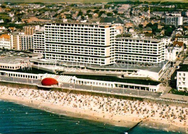 Westerland Sylt Kurzentrum Fliegeraufnahme